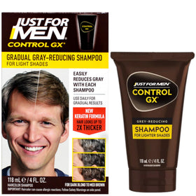 Just for Men Control GX texture foamy lather demonstrating gentle cleansing benefit