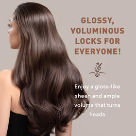 Just Nutritive color-safe badge with shampoo to protect dyed hair benefits