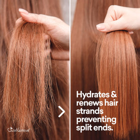 Just Nutritive foaming lather in hand showing gentle sulfate-free cleansing