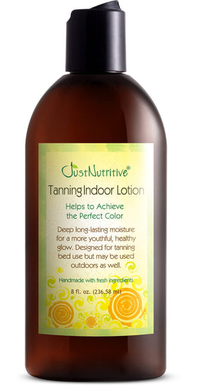 Just Nutritive front bottle view showing clean packaging and moisturizing benefits
