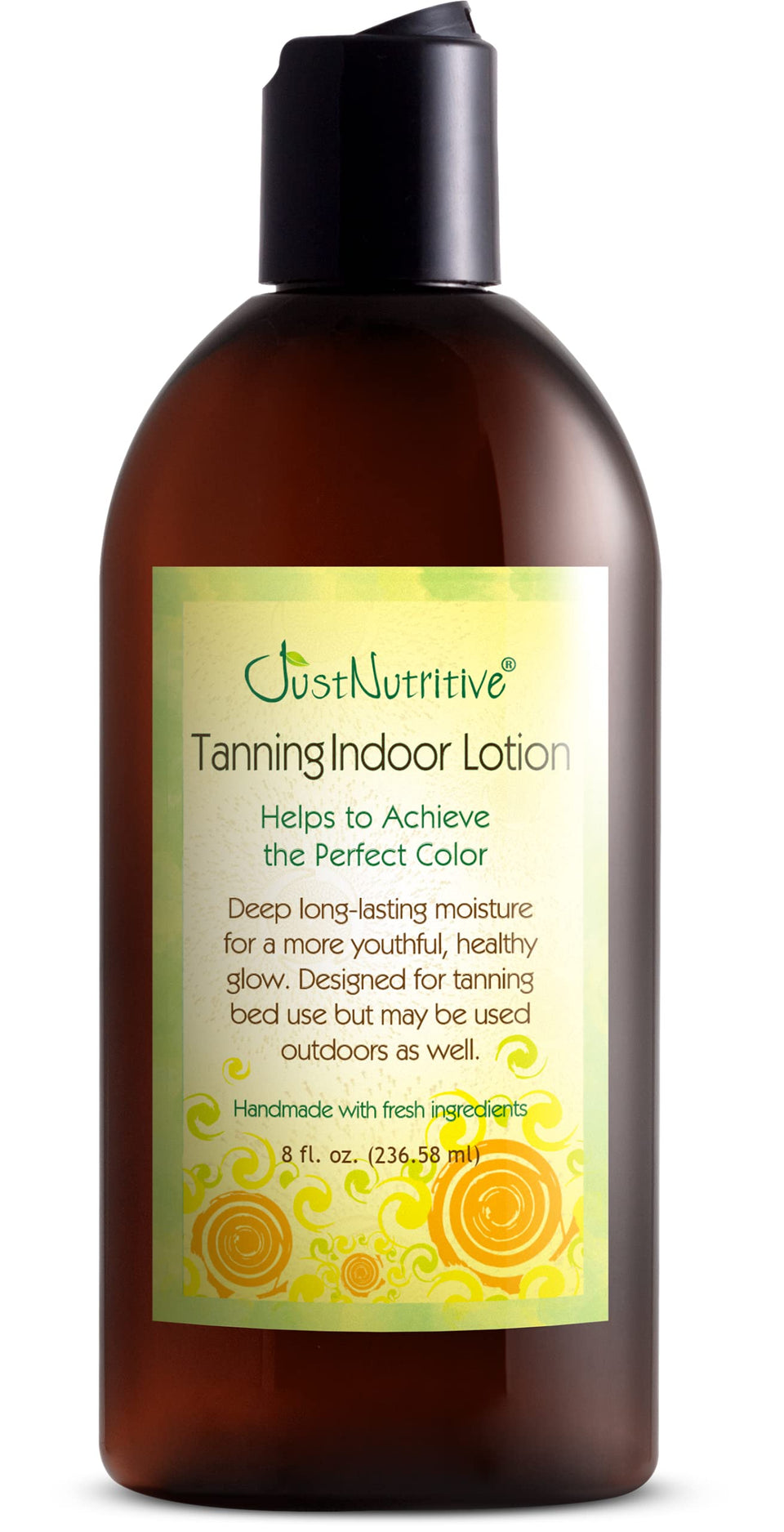 Just Nutritive front bottle view showing clean packaging and moisturizing benefits