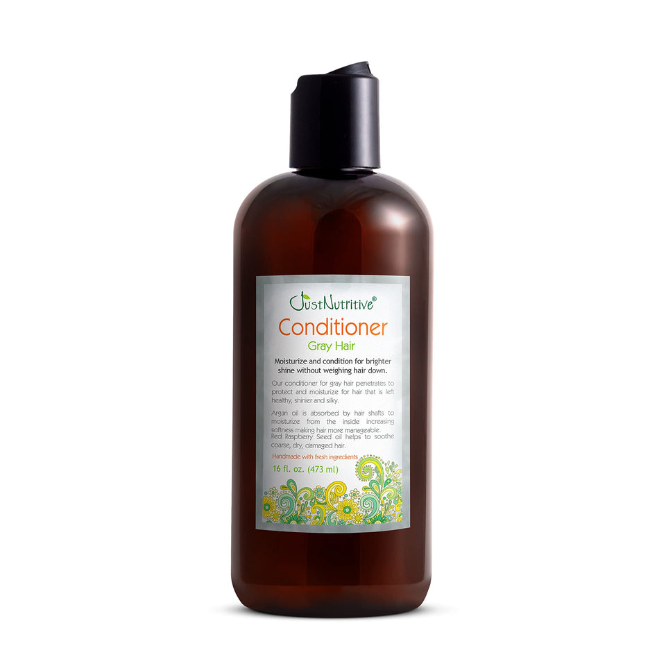 Just Nutritive front packaging showing 16 oz bottle, clear natural benefit