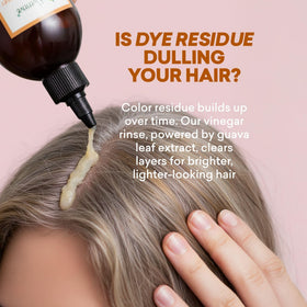 Just Nutritive label closeup highlighting sulfate-free and color safe benefit