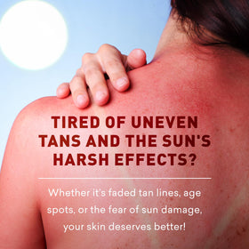 Just Nutritive lotion texture on palm highlighting quick absorption