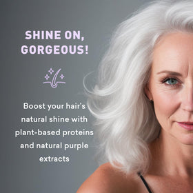 Just Nutritive scalp application demo improving tone and scalp comfort
