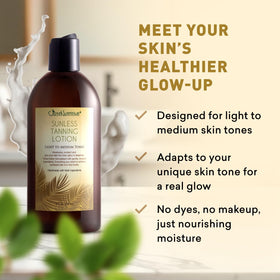 Just Nutritive 8 oz bottle held in hand showing compact travel-friendly size