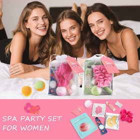 Jutqut foot bath bombs arranged with fizz and calming scent benefits