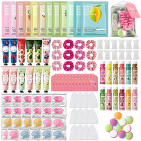 Jutqut front packaging showing full 120PCS spa party set and easy gifting