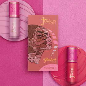 Juvia's Place used on lips and lids showing versatile multi-use color