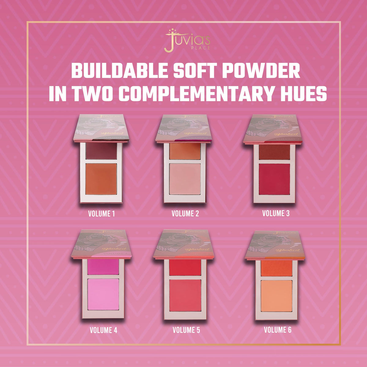 Juvia's Place arm swatches demonstrating buildable pigment and natural payoff