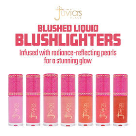 Juvia's Place drop of Blush Lilly Glide texture highlighting smooth application benefit