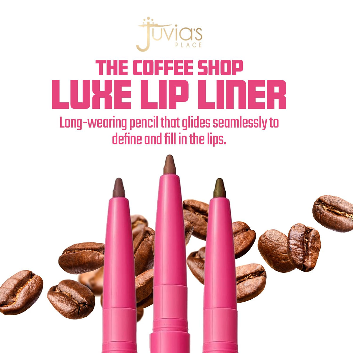 Juvia's Place retractable tip detail for precise, no-sharpen application
