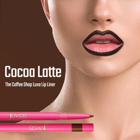Juvia's Place model applying liner demonstrating fast, neat application