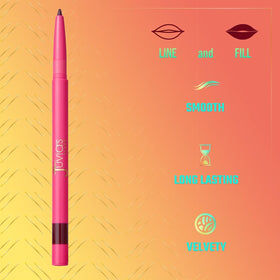 Juvia's Place Kola tip close-up displaying creamy point for precise lining and crease-resistant control