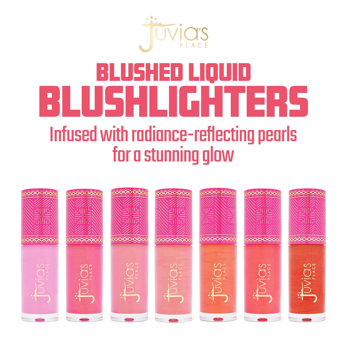 Juvia's Place droplet texture close-up showing luminous, blendable formula