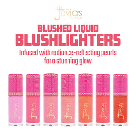 Juvia's Place droplet texture close-up showing luminous, blendable formula