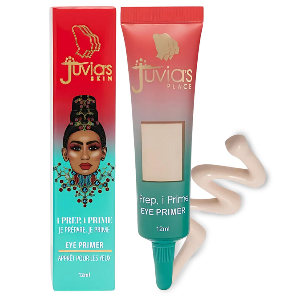 Juvia's Place primer front packaging showing clean label and shade for consistent application benefit