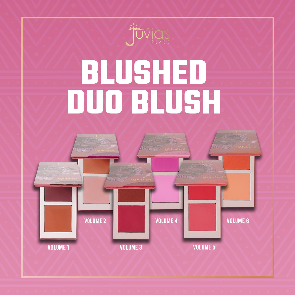 Juvia's Place swatches on arm demonstrating blendable buildable color benefit