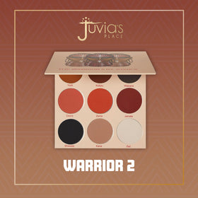 Juvia's Place eye look using Warrior 2 demonstrating dramatic shimmer and blended mattes