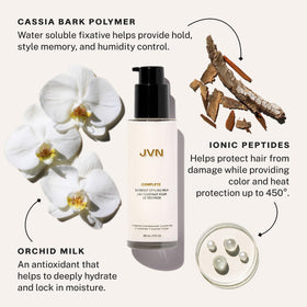 JVN hands applying product demonstrating even distribution and easy use