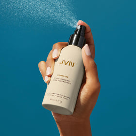 JVN label detail showing Black Spruce Bark Extract and UV protection benefit