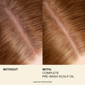 JVN oil texture pooled on surface highlighting lightweight formula benefit