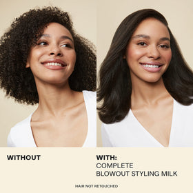 JVN creamy product texture on pump illustrating smooth lightweight finish