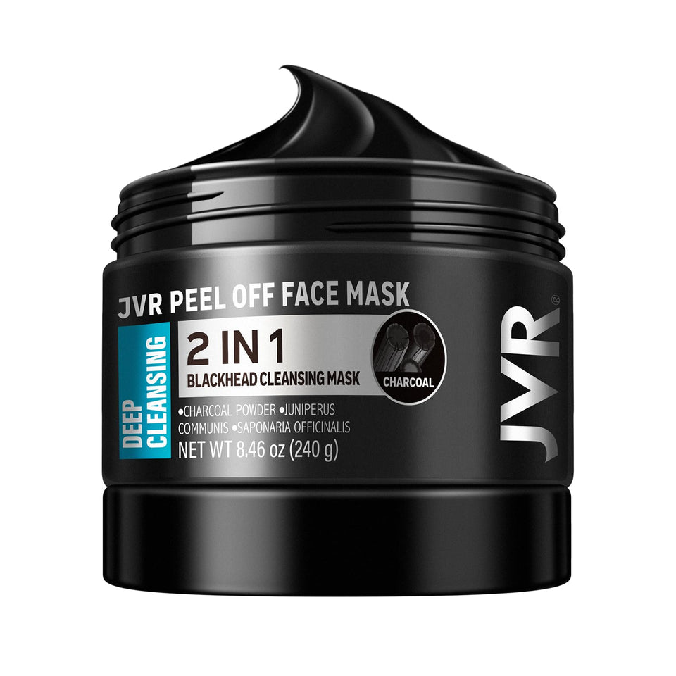 JVR front packaging showing jar and label, clear product benefit