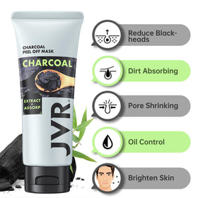 JVR charcoal texture close-up highlighting smooth spreadability benefit