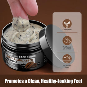 JVR on bathroom shelf in a modern routine setting promoting grooming confidence