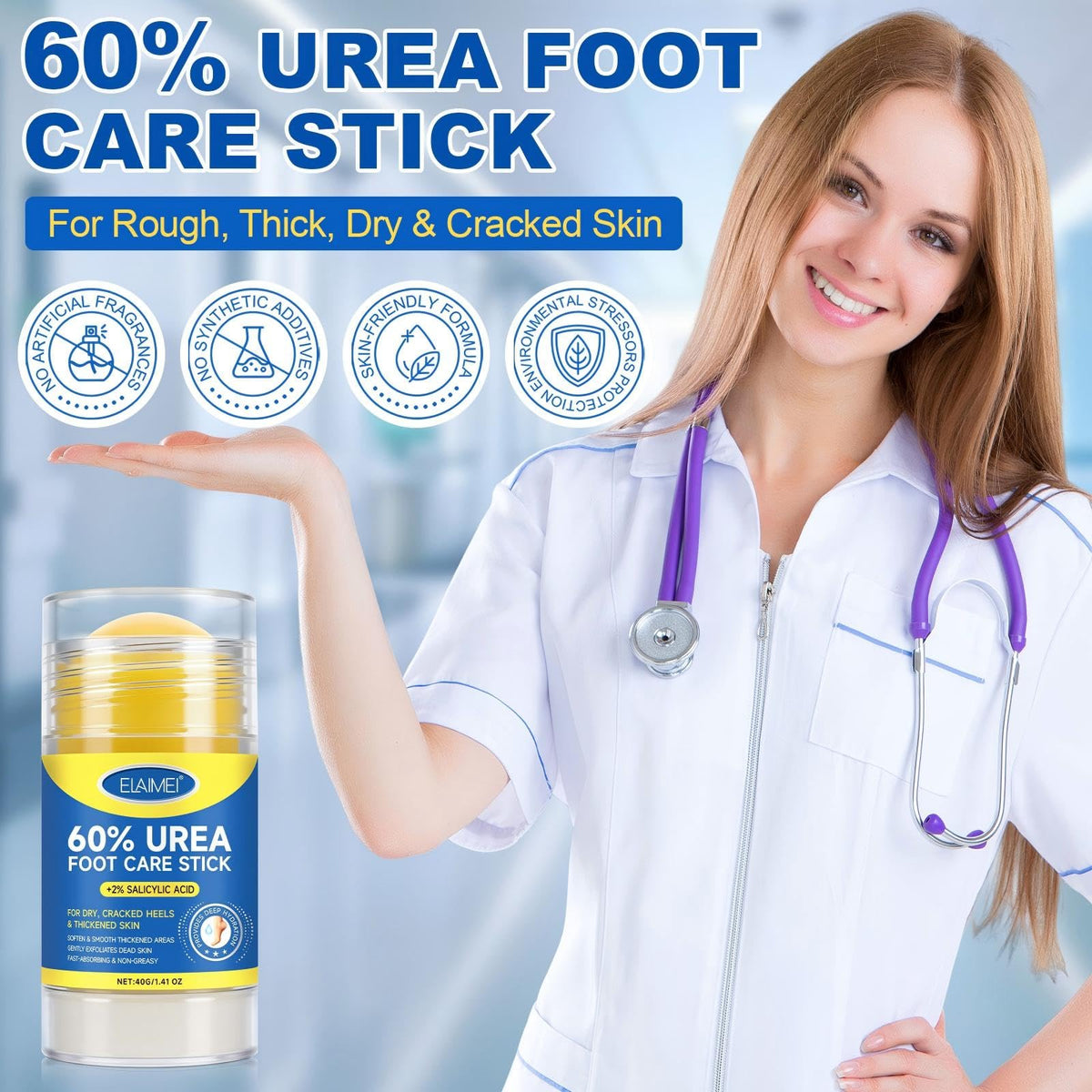 JWBVCTCR lifestyle image of feet and socks showing overnight moisturizing routine