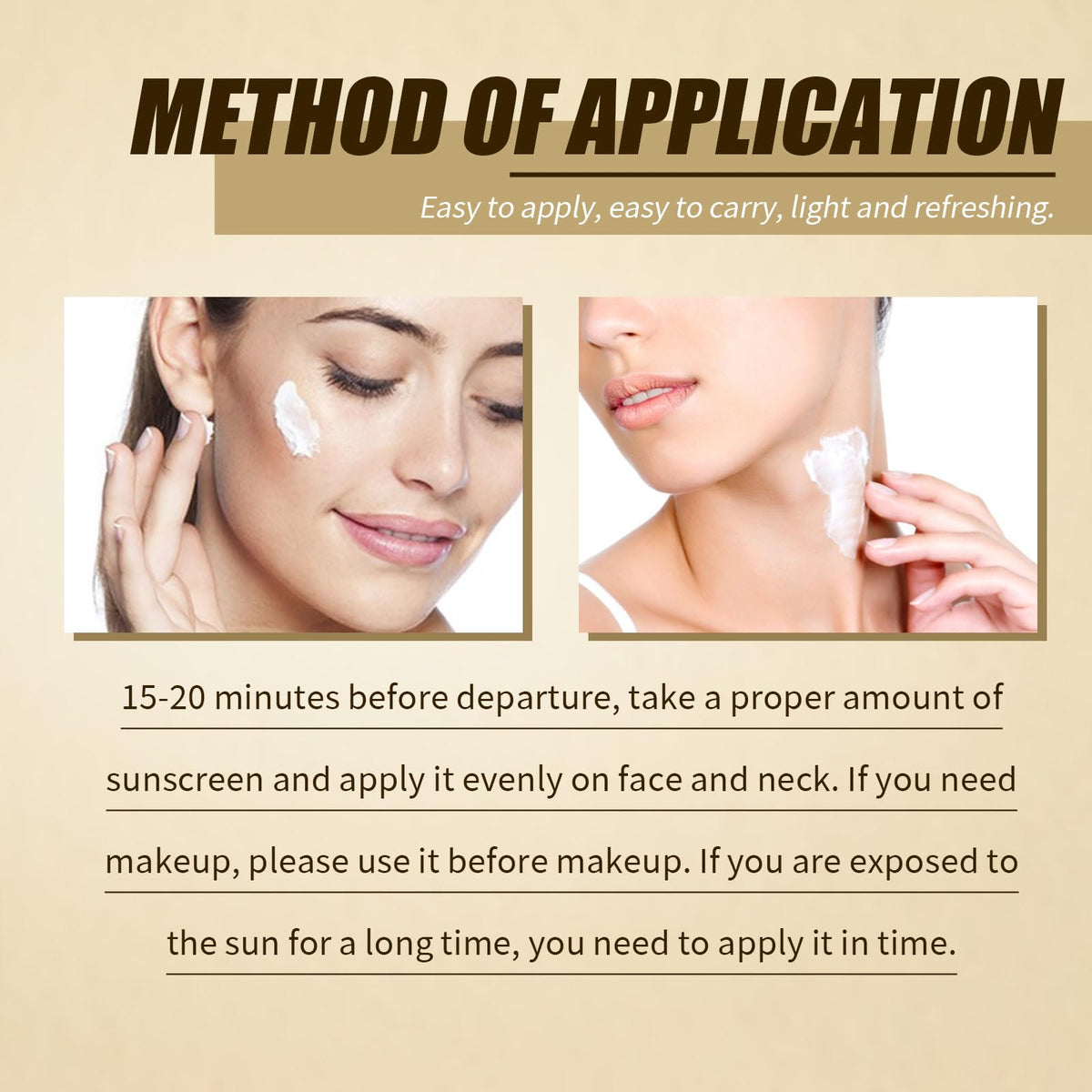 JXMLTT applied on face outdoors showing dewy glow and primer-like effect under makeup
