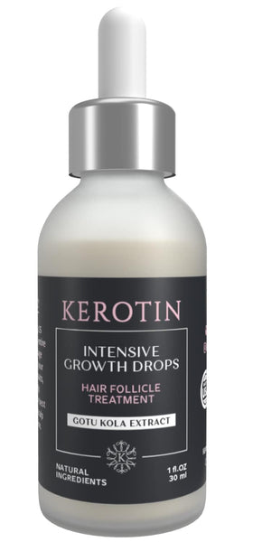 K Kerotin front packaging showing bottle and label, confidence in quality