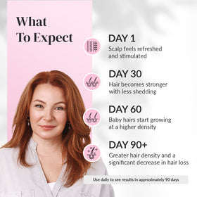 K Kerotin serum texture closeup showing lightweight, non-greasy consistency