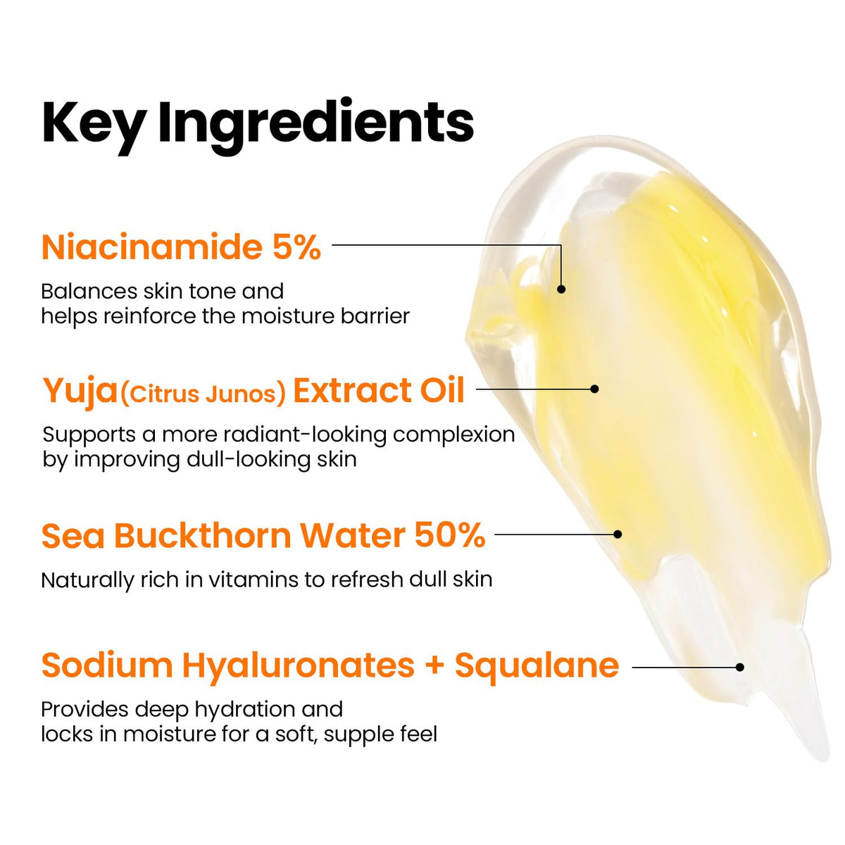 K-SECRET cream mixed on hand, illustrates easy application and customizable hydration