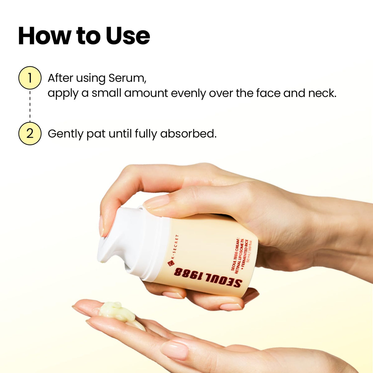 K-SECRET styled on bathroom counter conveying daily routine integration benefit