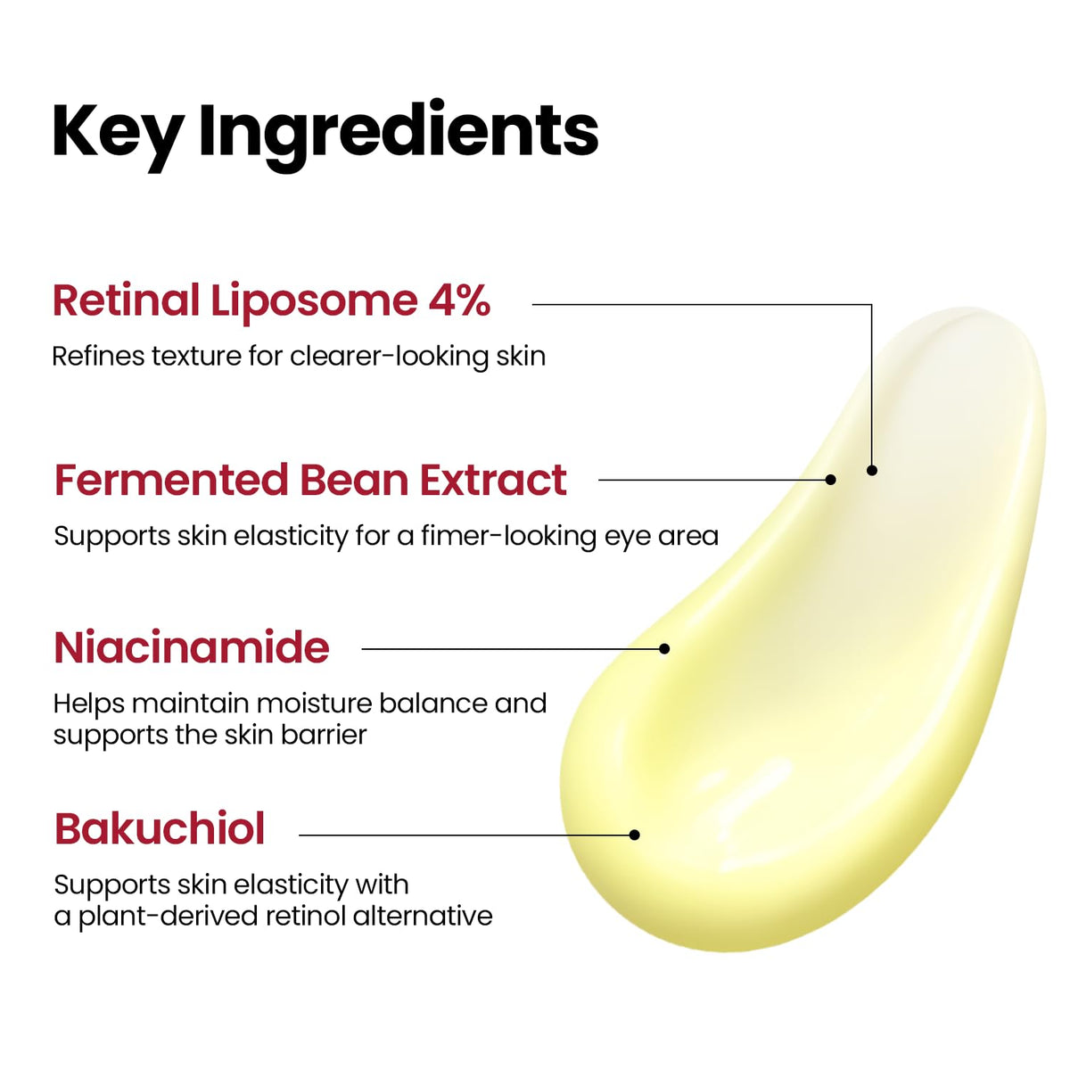 K-SECRET soybean ferment ingredient visual showing natural active source and antioxidant benefit