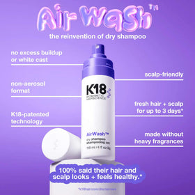 K18 close-up of nozzle highlighting non-aerosol spray for controlled application