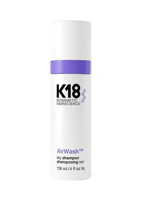 K18 front bottle view showing compact non-aerosol design and portability benefit