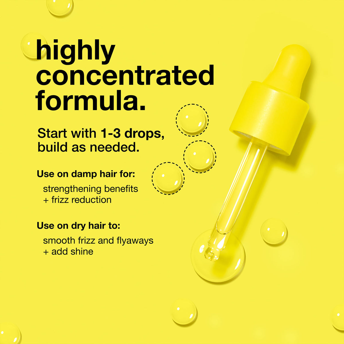 K18 being applied to damp mid-lengths, provides frizz control and protection