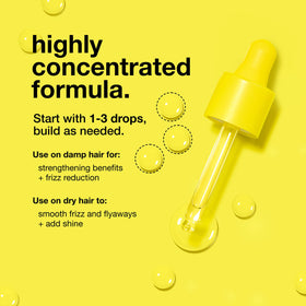 K18 being applied to damp mid-lengths, provides frizz control and protection