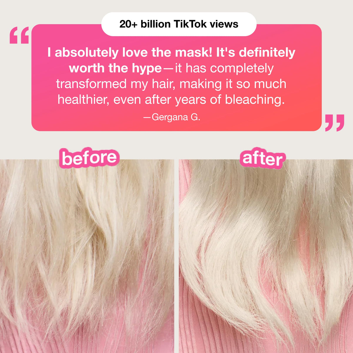K18 applying mask to damp hair to boost manageability and reduce tangles