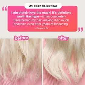 K18 applying mask to damp hair to boost manageability and reduce tangles