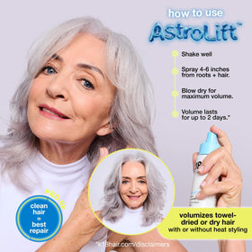 K18 AstroLift nozzle close-up highlighting fine mist texture for even application