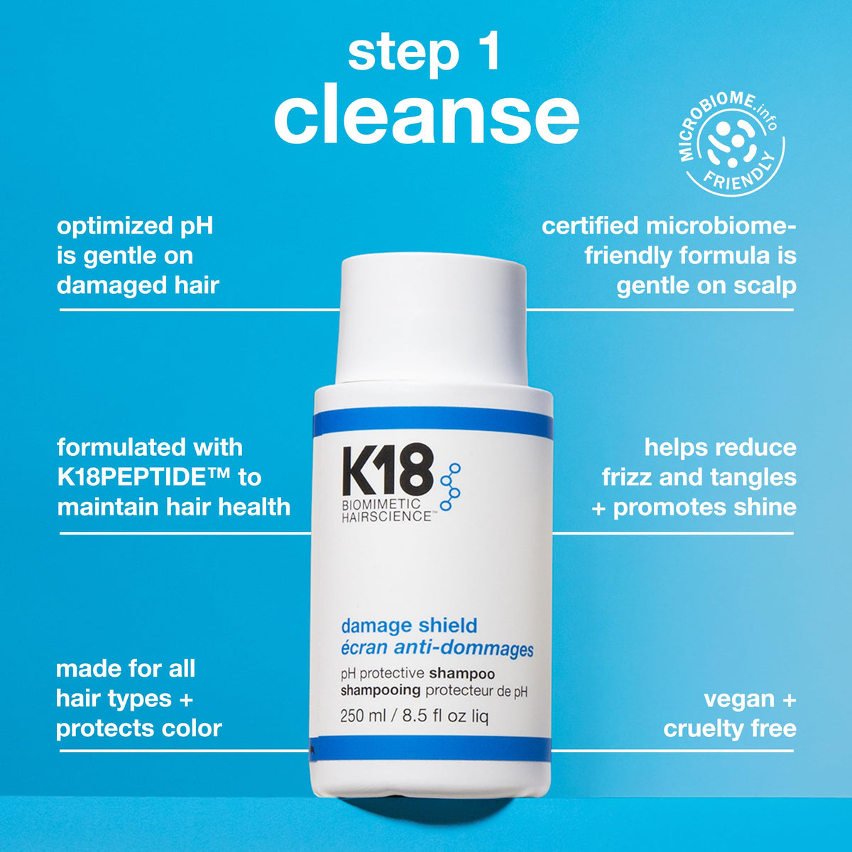 K18 conditioner creamy texture closeup for smooth detangling
