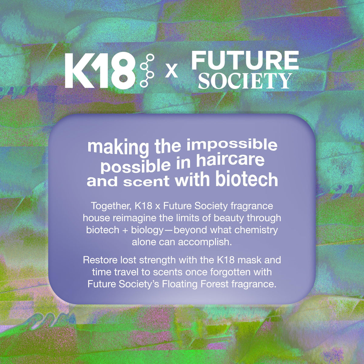 K18 1.7 fl oz next to a common object to show compact travel-friendly benefit