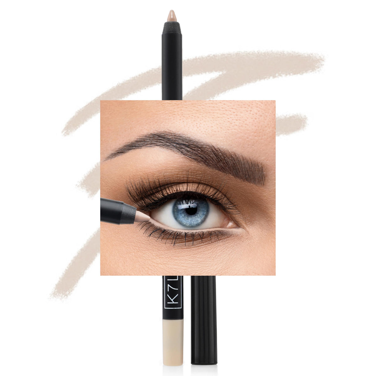 K7L nude pencil front packaging shows product and benefits