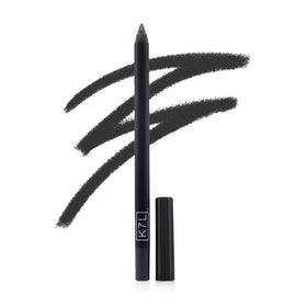 K7L Onyx texture swatch on skin showing deep black pigment payoff