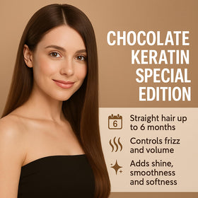 Kachita Spell visible before and after hair demonstrating reduced frizz