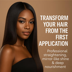 Kachita Spell used at home during blow-dry to create frizz-free hair